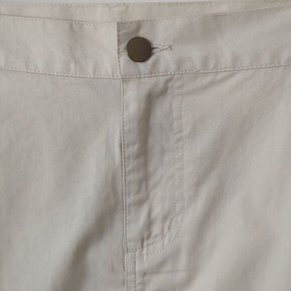 USC Tan Preppy Pencil Skirt XL Logo Pockets Zip Front - Picture 3 of 9